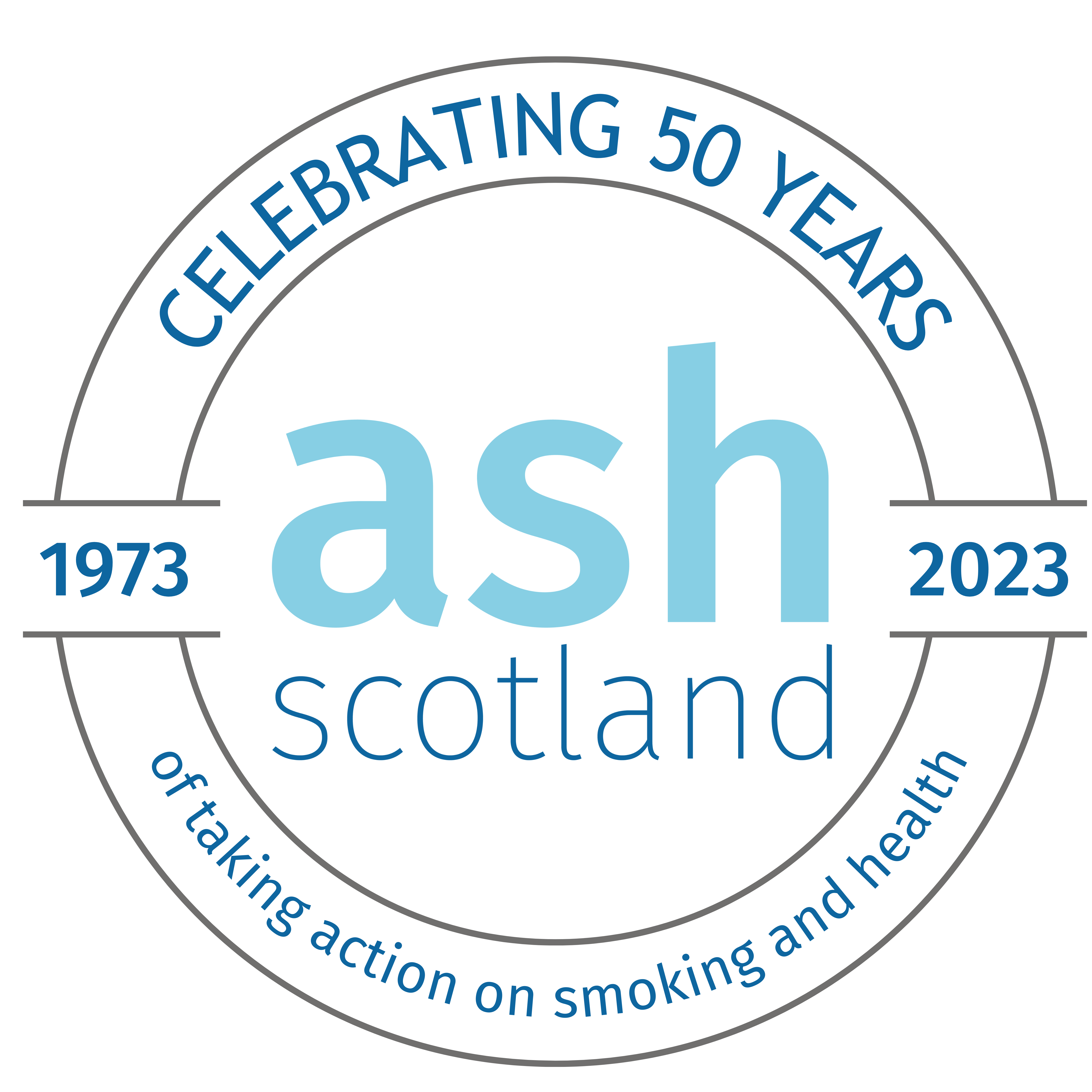 ASH Scotland 50th Anniversary Logo - white background (5000 × 5000px)